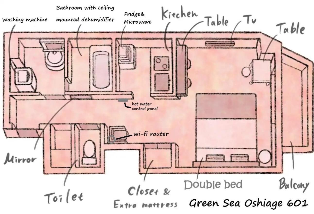 Sea Oshiage Apartemen *